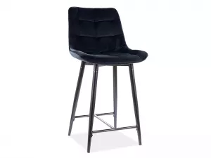 CHIC barová stolička, Bluvel 19 - čierna