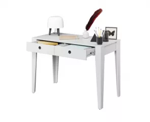FEMII FE-03 písací stôl, biely