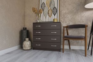 MIMA 4 zsuvkov komoda, wenge