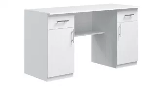 PC stolík E2, biele drevo