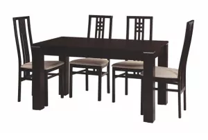 STIMA - PERU jedálenský stôl 120x80 cm, wenge, II. AKOSŤ