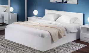 VITA PLUS posteľ 160x200, biele drevo