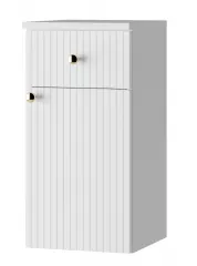 ASTI kúpeľňová skrinka D30/S1, biela