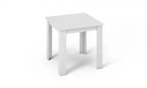 KONGO jedálensky stôl 80 cm, biela
