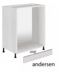 Sokel na kuchynské skrinky 160 cm, biela Andersen