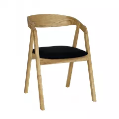 KT395 drevená jedálenská stolička, dub