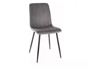 ALAN jedálenská stolička, šedá / čierna