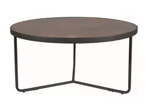 ANTILA konferenčný stôl, hnedá / čierna