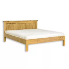 LK700 posteľ 160 cm, jasný vosk