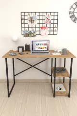 STUDY písací stôl s policami 60 x 120, borovica