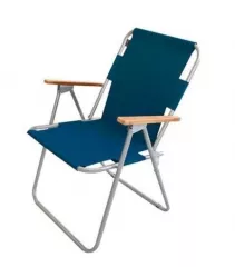 PICNIC skladacia stolička, modrá