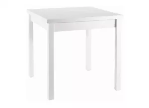 FLIP rozkladací jedálenský stôl, biela matná