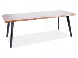 FRESNO jedálenský stôl 150-210, dub Artisan / čierna