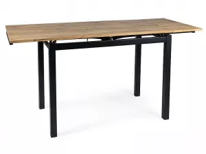 GD-017 jedálenský stôl, dub Artisan / čierna