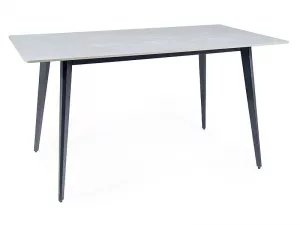 IVY jedálenský stôl, šedá / čierna