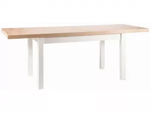 PRESTO jedálenský stôl, dub Artisan / biela