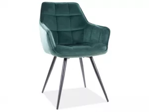 LILIA čalúnená stolička, zelená