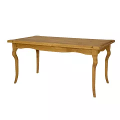 ST704 stôl 160 cm, jasný vosk