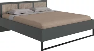 WIEN dizajnová posteľ 160 x 200, grafit