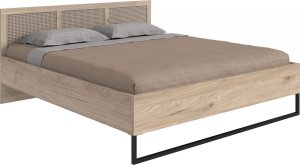 WIEN dizajnová posteľ 160 x 200, dub hikora