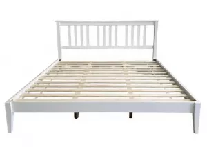 CHARDONE manželská posteľ 180x200, biela