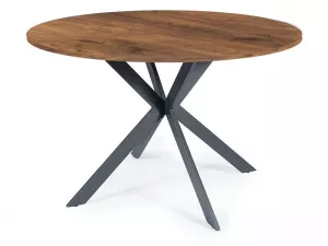 Talia II jedálenský stôl 90x76, orech/matná čierna