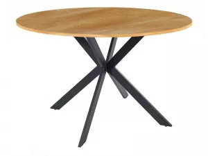 Talia II jedálenský stôl 90x76, dub/matná čierna