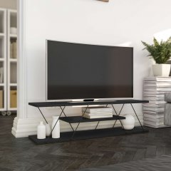 Canaz - Anthracite, Grey industrilny televzny stolk, antracit