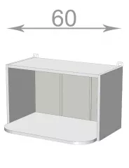 Kuchynsk regl na mikrovlnku 60, WM6036, korpus grafit