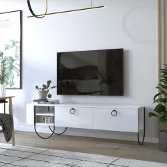 NORFOLK, TV stolk, biela