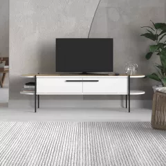 OTIS, TV stolk, biela / dub
