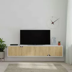 SPARK, TV stolk, biela / dub