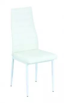H-261 kovov stolika, biela/biela