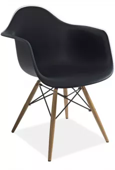 MONDI plastov stolika, ierna