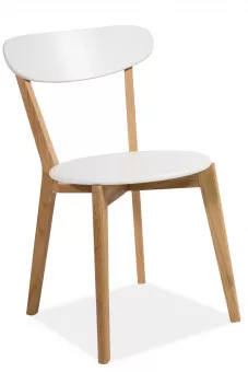 MILAN jedlensk stolika, dub/biela