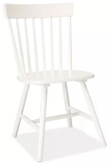 ALERO dreven stolika biela