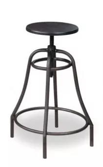 TANGO barov stolika, grafit/tmav orech