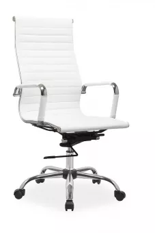 Q-040 kancelrske kreslo, biele
