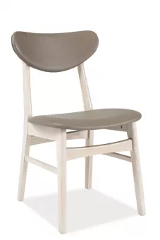 SPARK jedlensk stolika, dub bielen/bov
