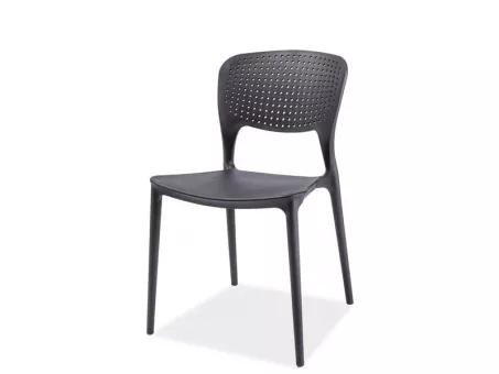 AXO plastov stolika, ierna