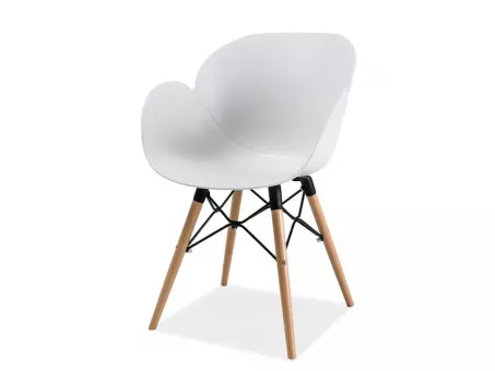 ITALO II jedlensk stolika, buk/biela