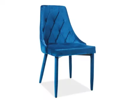 TRIX jedlensk stolika, modr zamat