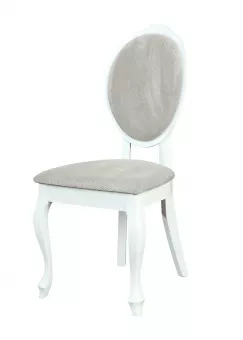 K-7 rustiklna jedlensk stolika, biela