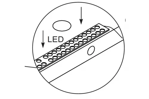 LINO LED osvetlenie N-T 105