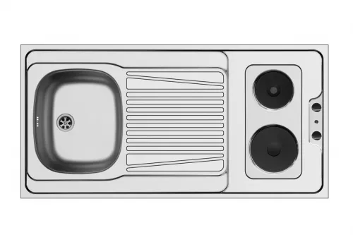 PANTRY kuchynsk drez nerez 1B 1D (120x60)