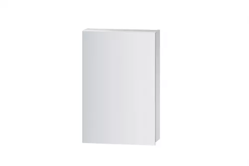 MONACO kpeov skrinka W50 so zrkadlom , biely lesk