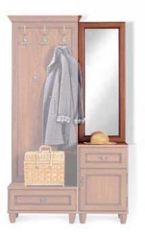 N.YORK zrkadlo GLUS 50, jablo� tmav�