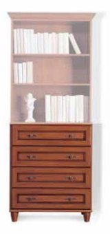 N.YORK komoda GKOM 4s, jablo� tmav�