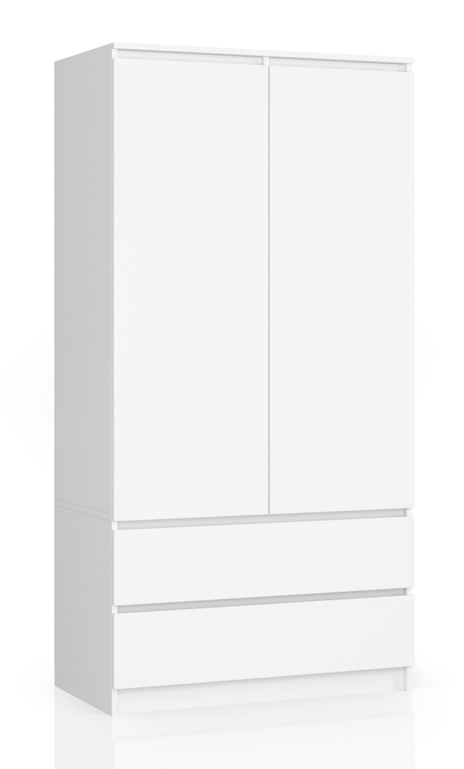 Akord Šatníková skriňa Star 90 cm BIELA