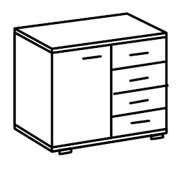 Wimex PAMELA 710 komoda